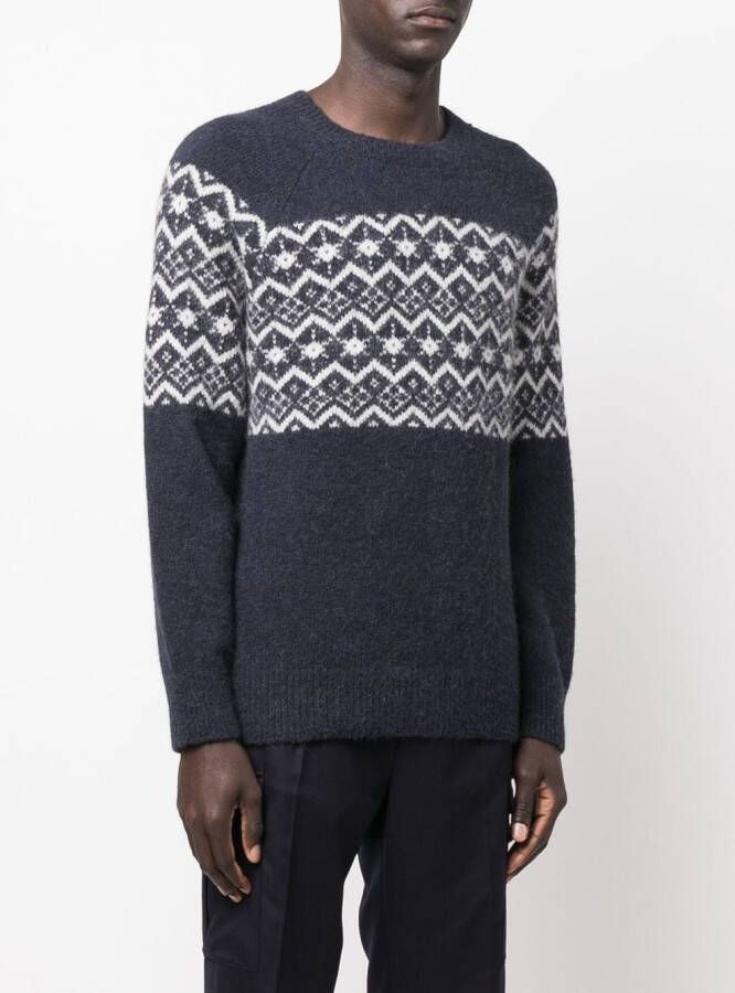 Brunello Cucinelli Wollen trui Blauw