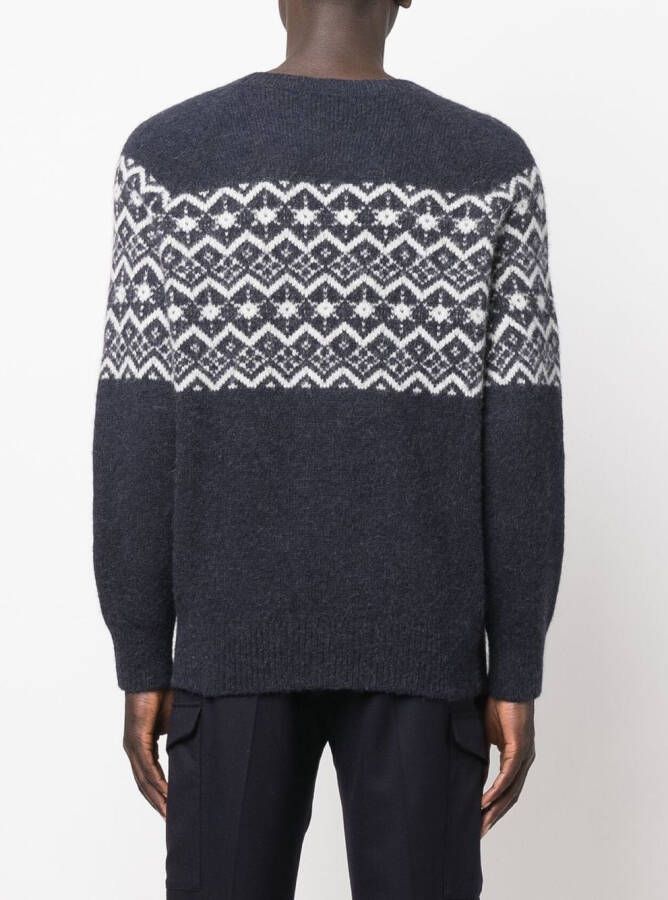Brunello Cucinelli Wollen trui Blauw