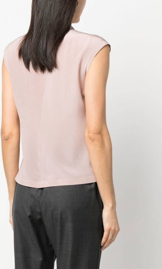 Brunello Cucinelli Zijden blouse Roze