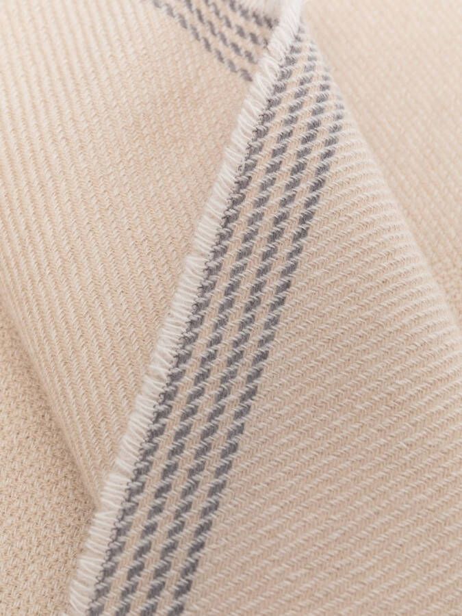 Brunello Cucinelli Zijden sjaal Beige
