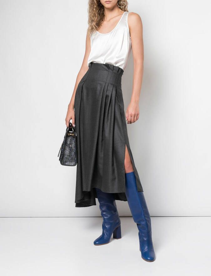 Brunello Cucinelli Zijden tanktop Wit