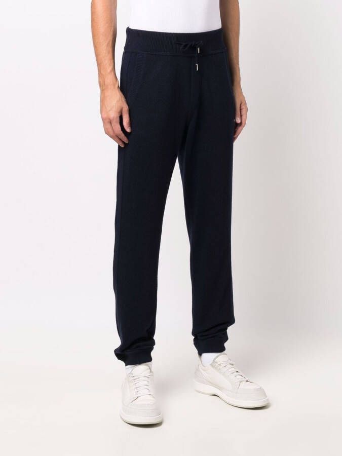 Bruno Manetti Trainingsbroek met trekkoordtaille Blauw