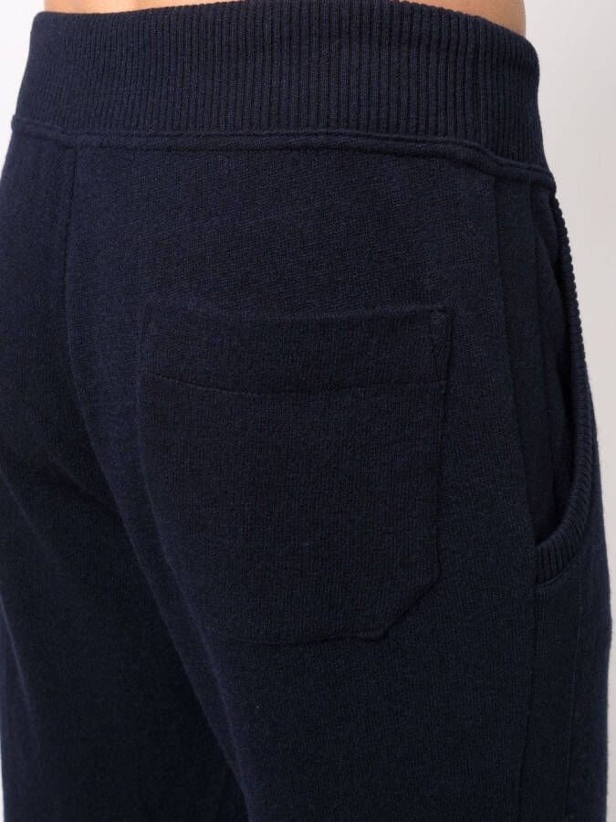Bruno Manetti Trainingsbroek met trekkoordtaille Blauw