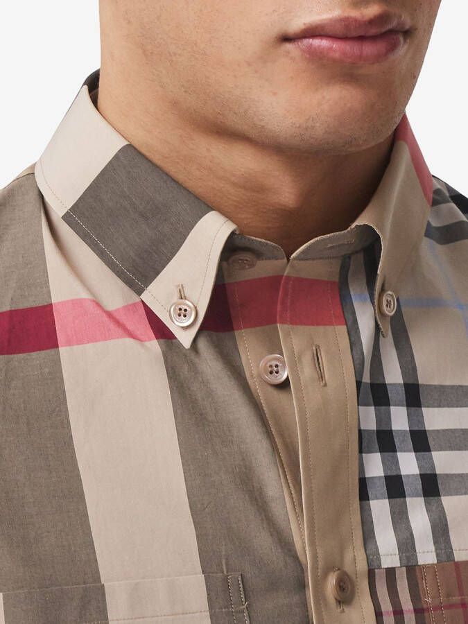 Burberry Button-down overhemd Beige