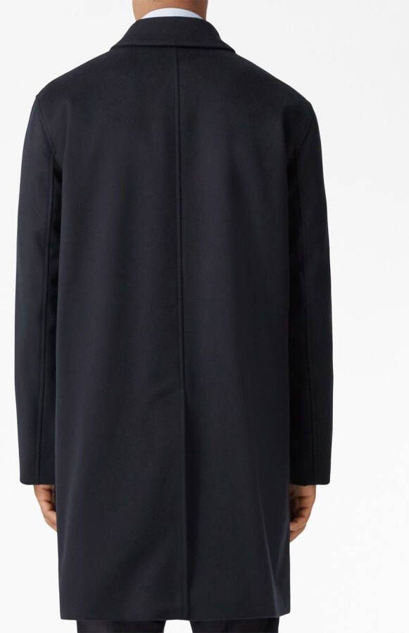 Burberry Kasjmier jas Blauw