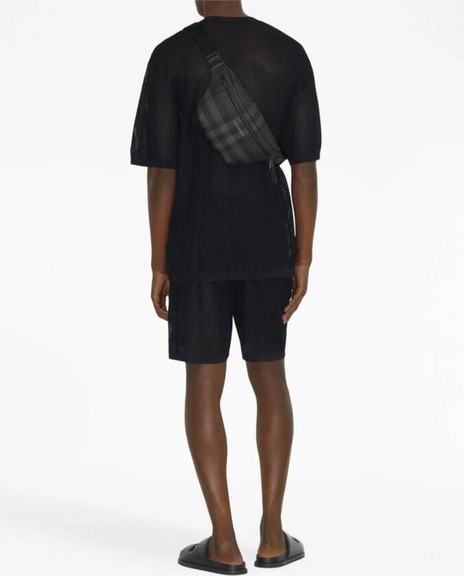 Burberry Cason geruite heuptas Zwart