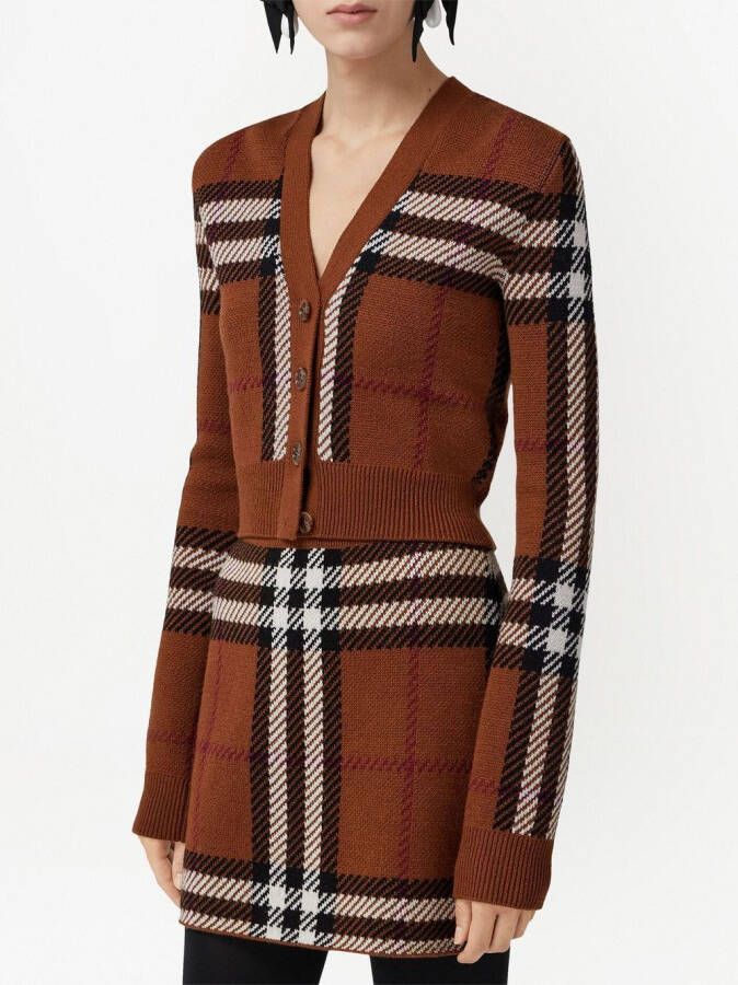Burberry Cropped vest Bruin