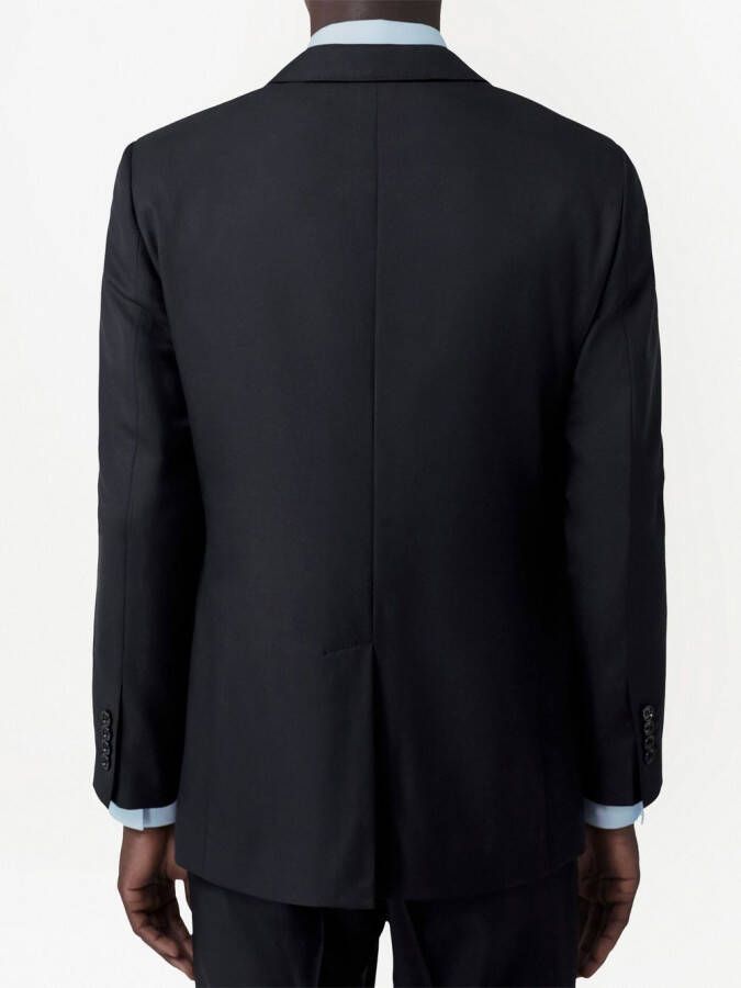 Burberry Colbert met enkele rij knopen Blauw