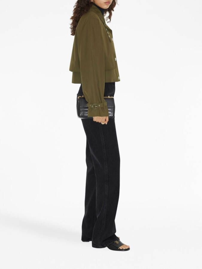 Burberry Cropped jack Groen