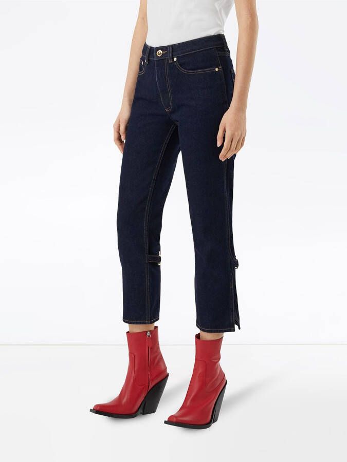 Burberry Cropped jeans Blauw