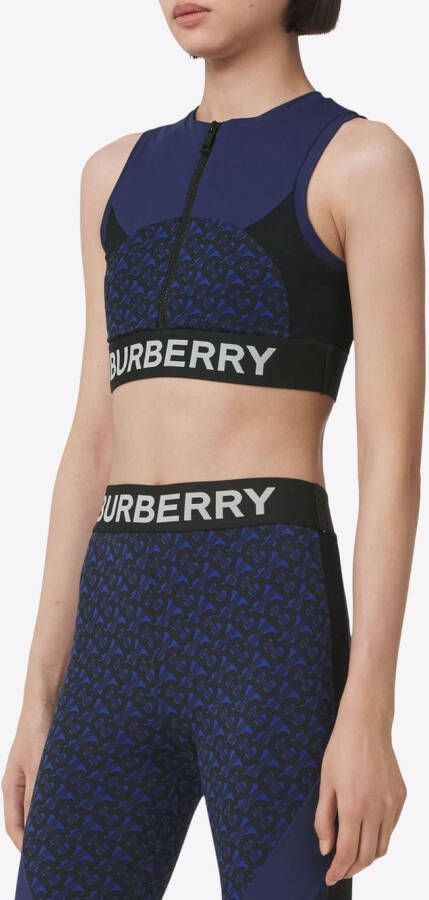 Burberry Cropped top Blauw