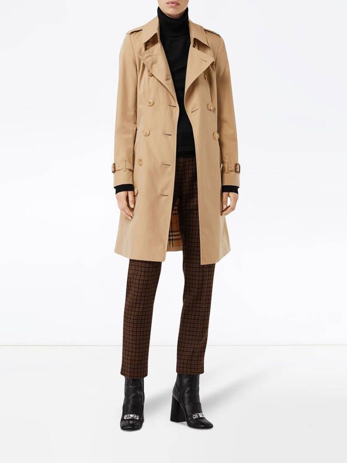 Burberry De Chelsea Heritage Trenchcoat Beige