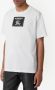Burberry EKD T-shirt met applicatie Wit - Thumbnail 3