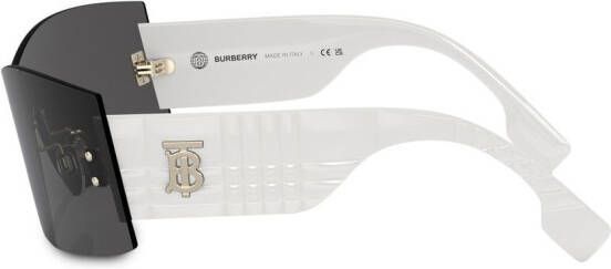 Burberry Eyewear Zonnebril met randloos montuur Wit