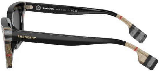 Burberry Eyewear Briar geruite zonnebril Zwart