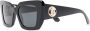 Burberry Eyewear Daisey TB zonnebril met monogram Zwart - Thumbnail 2