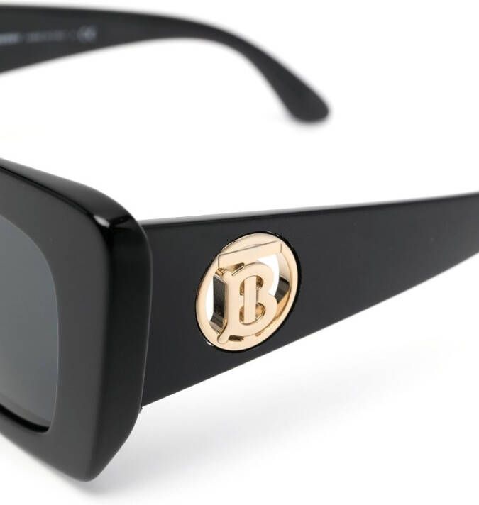 Burberry Eyewear Daisey TB zonnebril met monogram Zwart