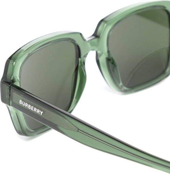 Burberry Eyewear Eldon zonnebril met vierkant montuur Groen