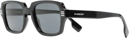 Burberry Eyewear Eldon zonnebril met vierkant montuur Zwart