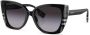 Burberry Eyewear Geruite zonnebril Zwart - Thumbnail 3