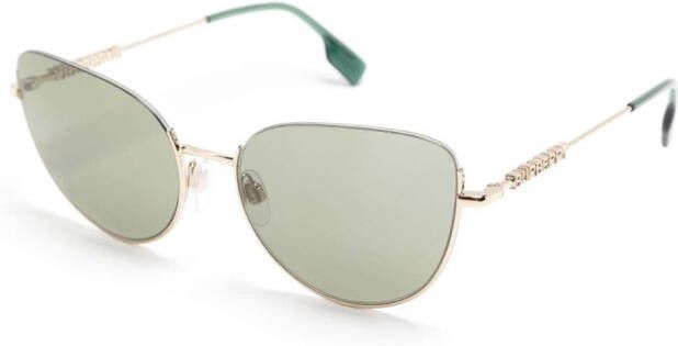 Burberry Eyewear Harper zonnebril met piloten montuur Goud
