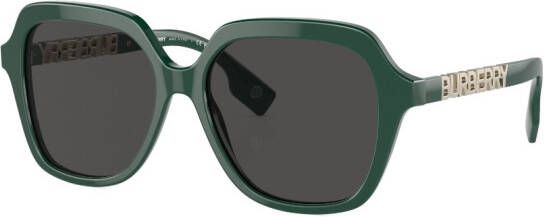 Burberry Eyewear Joni zonnebril met logo Groen