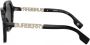 Burberry Eyewear Zonnebril met oversized montuur Zwart - Thumbnail 2