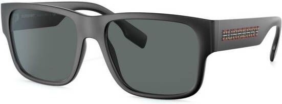 Burberry Eyewear Knight zonnebril met vierkant montuur Zwart