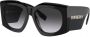Burberry Eyewear Madeline zonnebril met geometrisch montuur Zwart - Thumbnail 3