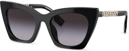 Burberry Eyewear Zonnebril met cat-eye montuur Zwart