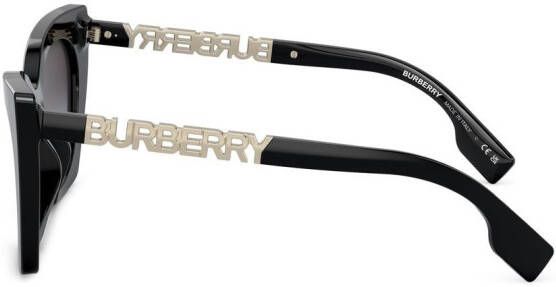 Burberry Eyewear Zonnebril met cat-eye montuur Zwart