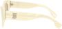 Burberry Eyewear Meadow zonnebril met getinte glazen Wit - Thumbnail 2