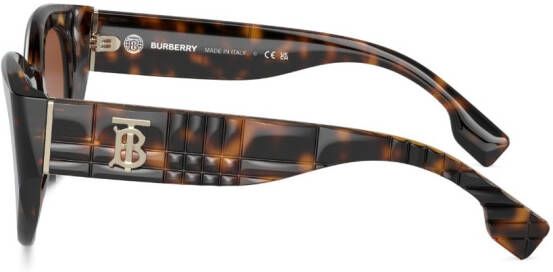 Burberry Eyewear Meadow zonnebril met getinte glazen Bruin