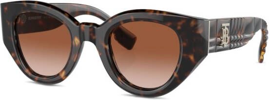 Burberry Eyewear Meadow zonnebril met getinte glazen Bruin