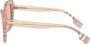 Burberry Eyewear Meryl zonnebril met cat-eye montuur Roze - Thumbnail 2