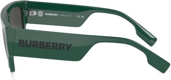 Burberry Eyewear Micah zonnebril met vierkant montuur Groen