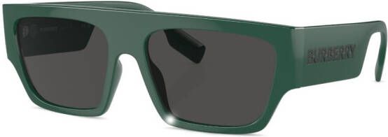 Burberry Eyewear Micah zonnebril met vierkant montuur Groen