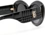 Burberry Eyewear Zonnebril met oversized rond montuur Zwart - Thumbnail 3