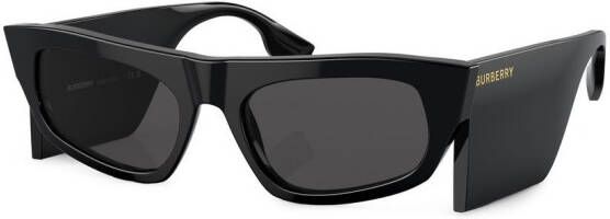 Burberry Eyewear Zonnebril met logo Zwart