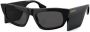 Burberry Eyewear Zonnebril met logo Zwart - Thumbnail 2