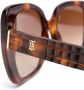Burberry Eyewear Zonnebril met vierkant montuur Bruin - Thumbnail 3