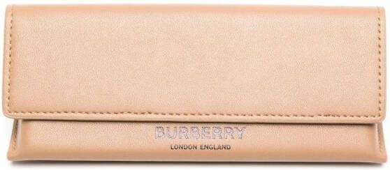 Burberry Eyewear Zonnebril met vierkant montuur Bruin