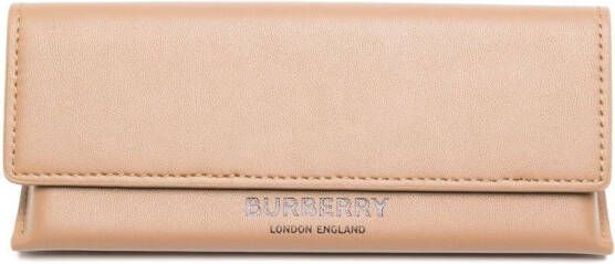 Burberry Eyewear Zonnebril met vierkant montuur Bruin