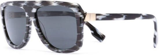 Burberry Eyewear Zonnebril met abstract patroon Zwart