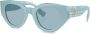 Burberry Eyewear Zonnebril met cat-eye montuur Blauw - Thumbnail 2