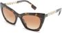 Burberry Eyewear Zonnebril met cat-eye montuur Bruin - Thumbnail 2