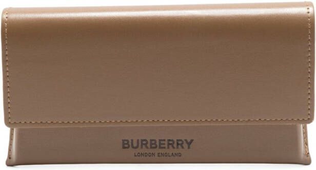 Burberry Eyewear Zonnebril met cat-eye montuur Bruin