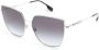 Burberry Eyewear Zonnebril met cat-eye montuur Zilver - Thumbnail 2