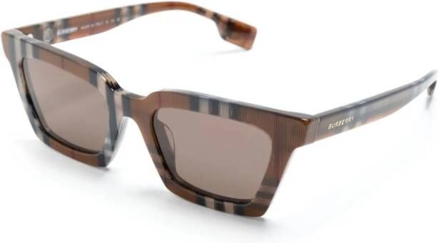 Burberry Eyewear Zonnebril met kettingdetail Bruin