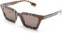 Burberry Eyewear Zonnebril met kettingdetail Bruin - Thumbnail 2